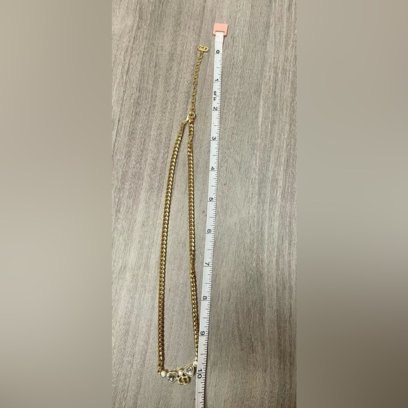 CHRISTIAN DIOR CD Heart Vintage Necklace - Picture 3 of 8